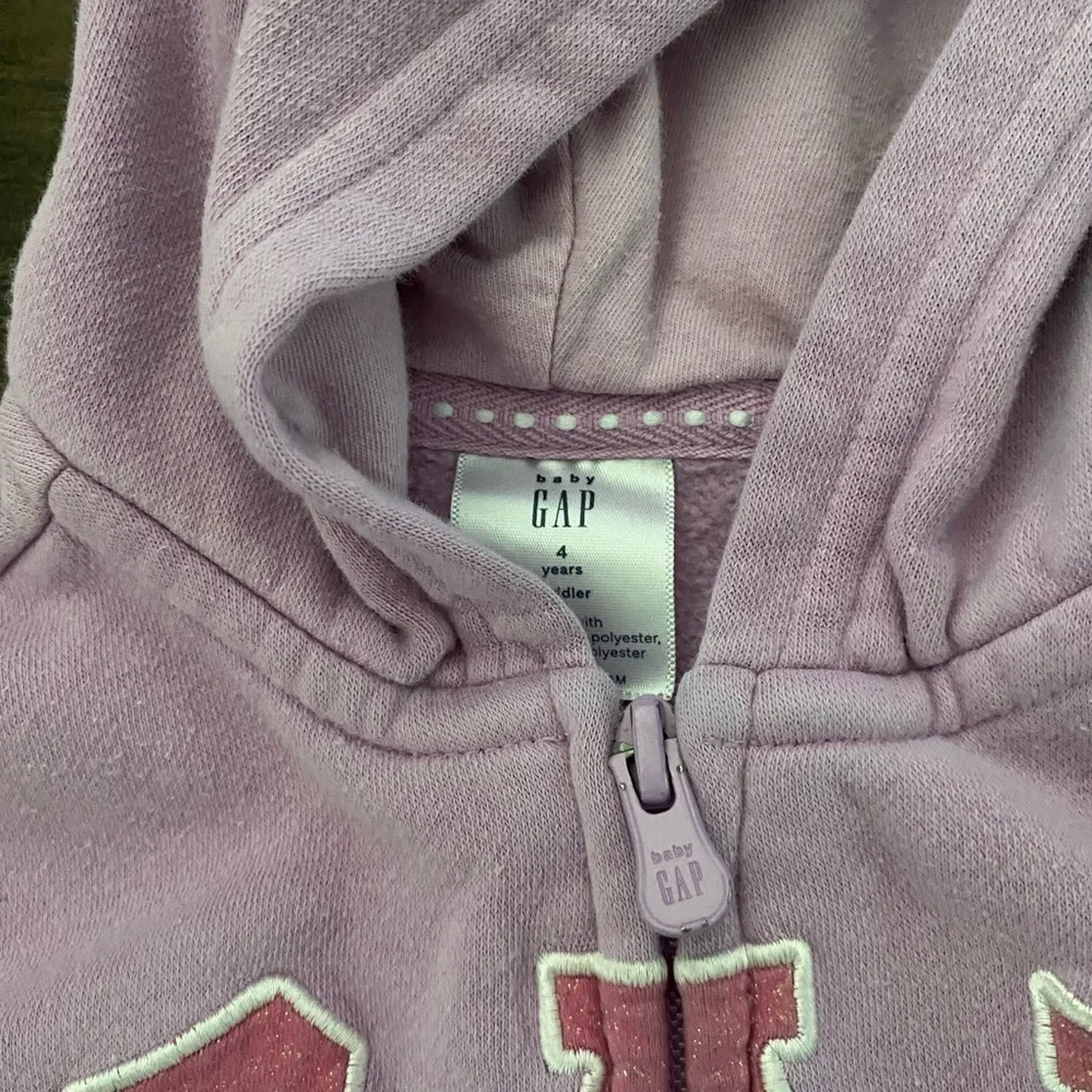 baby GAP, Girls, 2-piece Sweatsuit, Purple, Size 4